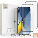 Citas preces Tech-Protect  Tech-Protect Glass Fit+ 2-pack for Xiaomi Poco F8 Pro Ultra - black 