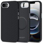Другие товары Tech-Protect  Tech-Protect Ion Carbon MagSafe iPhone 16e Case - Black/Grey 