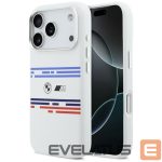 Kitos prekės BMW  BMW M Silicon Horizontal Line MagSafe Case for iPhone 17 Pro - White 