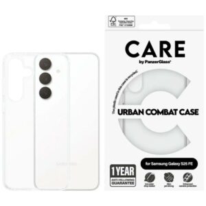 Kitos prekės Panzer Glass  CARE by PanzerGlass Flagship Urban Combat Case for Samsung Galaxy S25 FE - Transparent 