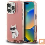 Other goods Karl Lagerfeld  Karl Lagerfeld IML Aquarelle Choupette & Logo iPhone 16 Pro Case - Pink 