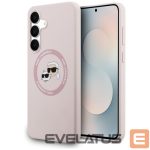 Other goods Karl Lagerfeld  Karl Lagerfeld Silicone Karl & Choupette Heads MagSafe Case for Samsung Galaxy S25 FE - Pink 