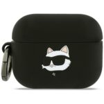 Muud kaubad Karl Lagerfeld  Karl Lagerfeld Silicone Choupette Head 3D Case for AirPods Pro 3 - Black 