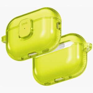 Kitos prekės UNIQ  Uniq Glase Pro Case for AirPods Pro 3 Lock Case - Transparent Yellow 