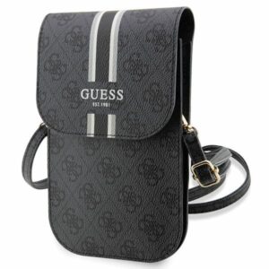 Citas preces Guess  Guess 4G Stripe Handbag - Black 