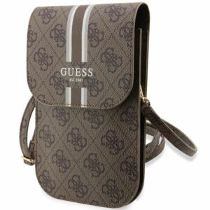 Citas preces Guess  Guess 4G Stripe handbag - brown 