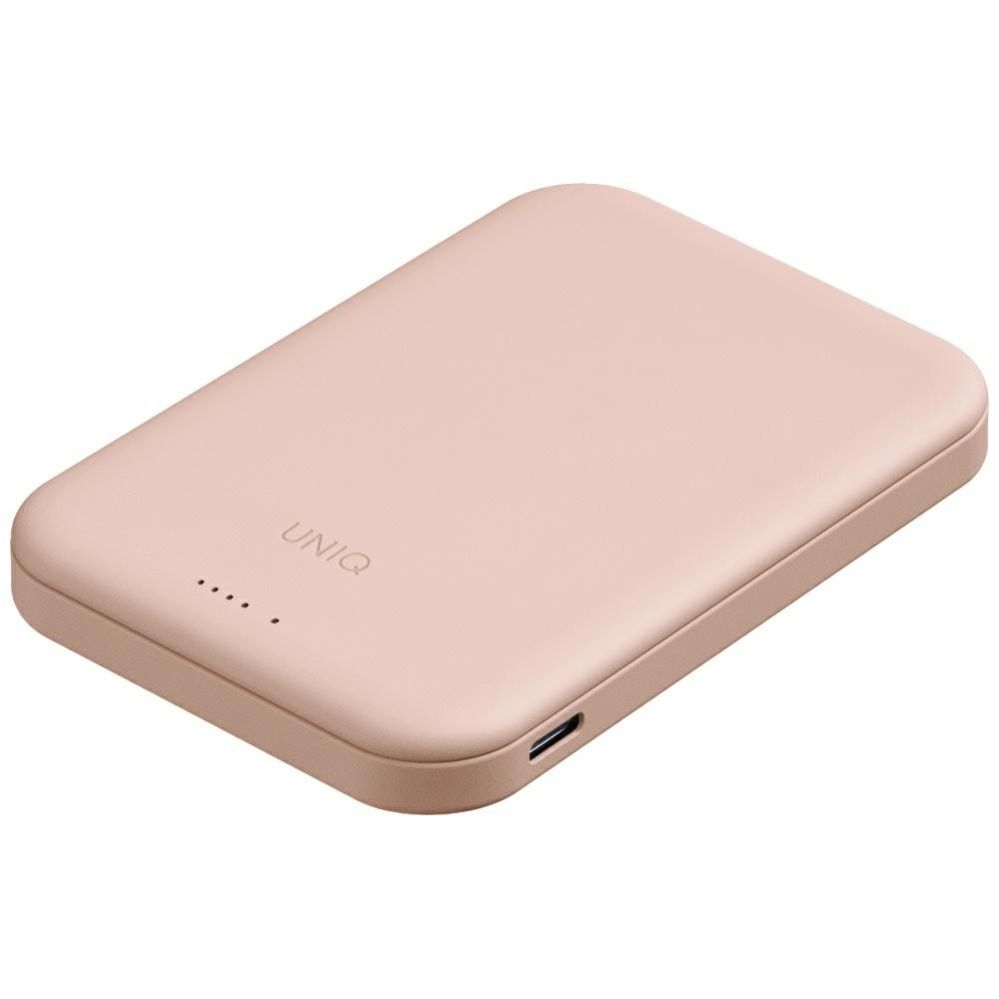 Citas preces UNIQ Uniq Lyden Lexa Magnetic 5000mAh PD USB-C MagSafe Power Bank - Pink