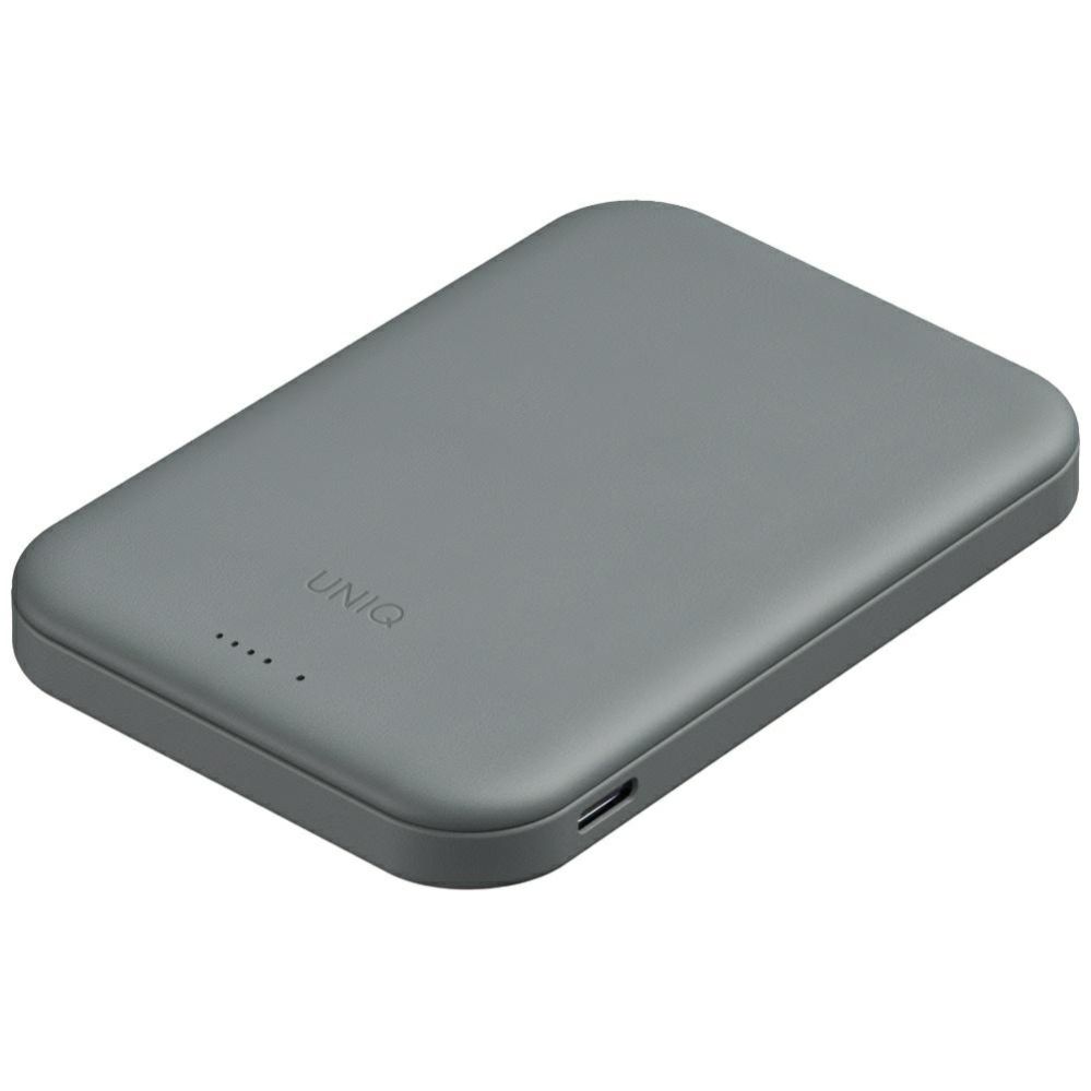 Muud kaubad UNIQ Uniq Lyden Lexa Magnetic 5000mAh PD USB-C MagSafe Power Bank - Gray
