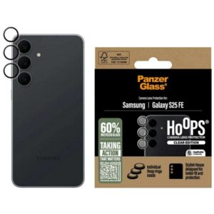 Kitos prekės Panzer Glass  PanzerGlass Hoops Lens Protector Tempered Glass for Samsung Galaxy S25 FE 
