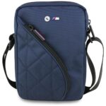 Kitos prekės BMW  BMW Nylon Pockets & Metal Logo 8" Tablet Bag - Navy Blue 
