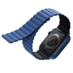 Kitos prekės UNIQ  Uniq Revix Magnetic Strap for Apple Watch 42 / 44 / 45 / 49 mm - Blue-Black 