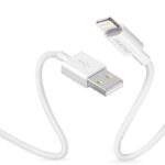 Kabelis Dudao  Dudao cable USB / Lightning 3A 1m white (L1L white) 