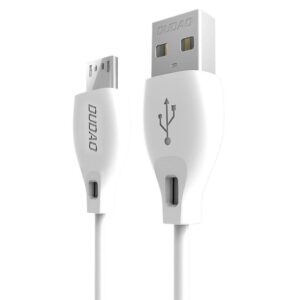 Cable Dudao  Dudao cable micro USB cable 2.4A 2m white (L4M 2m white) 