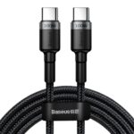 Cable Baseus  Baseus CATKLF-ALG1 USB-C - USB-C PD QC cable 100W 5A 2m - gray 