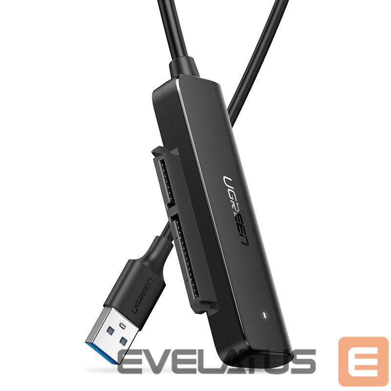 Adaptrid Ugreen Ugreen adapter HDD SSD 2.5'' SATA III 3.0 - USB 3.2 Gen 1 (USB 5 Gbps) black (70609 CM321)