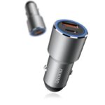 Adapteriai Dudao  Dudao USB / USB Car Charger Type C Power Delivery Quick Charge 22.5 W Gray (R4PQ) 