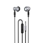 Laidinės ausinės Dudao  Dudao Metal Wired Earbuds 3.5mm Mini Jack Gray (X2C-Gray) 