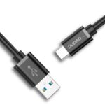 Cable Dudao  Dudao cable USB cable - USB Type C Super Fast Charge 1 m black (L5G-Black) 