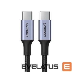 Kabelis Ugreen  Ugreen US316 90120 USB-C - USB-C PD QC FCP cable 100W 5A 480Mb/s 3m - gray 