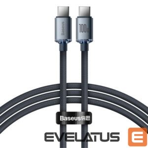 Cable Baseus  Baseus CAJY000601 USB-C - USB-C PD cable 100W 5A 480Mb/s 1.2m - black 