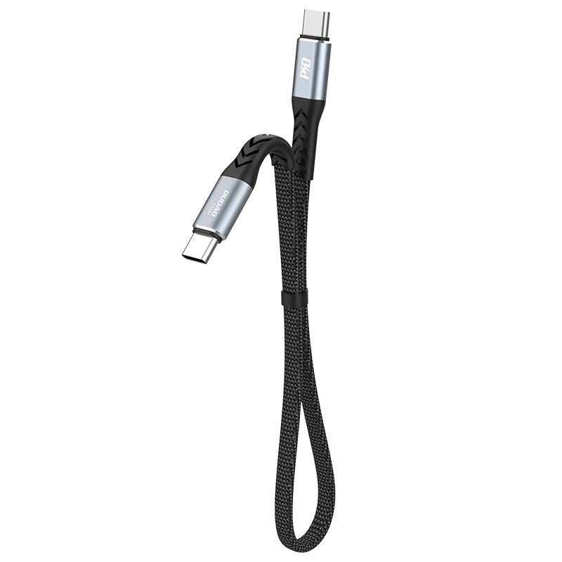 Kaabel Dudao Dudao L10C USB-C - USB-C PD cable 100W 5A 0.23m - black