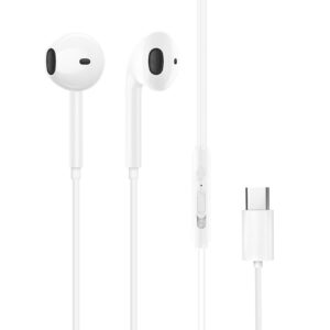 Vadu austiņas Dudao  Dudao X3C In-Ear Wired USB-C Headphones 1.2m - White 