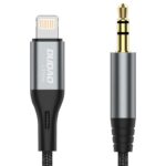 Kaabel Dudao  Dudao audio cable Lightning - mini jack 3.5mm 1m gray (L11PRO) 