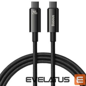Cable Baseus  Baseus CAWJ040001 USB-C - USB-C cable 240W 480Mb/s 1m - black 