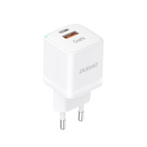Adapteris Dudao  Wall charger GaN 33W PPS USB C/USB Dudao A13Pro - white 