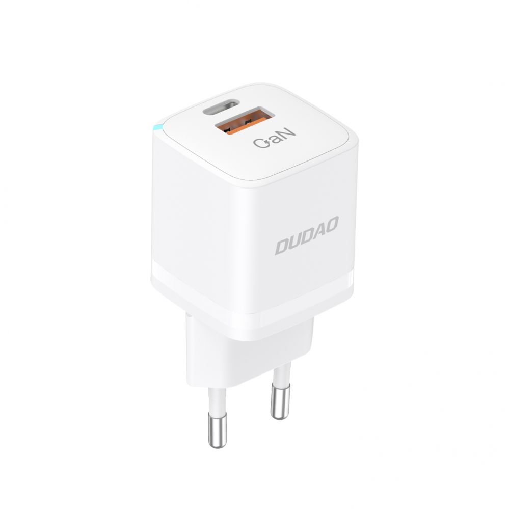 Adaptrid Dudao Wall charger GaN 33W PPS USB C/USB Dudao A13Pro - white