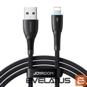 Kabelis Joyroom  Joyroom Starry Series SA32-AL3 3A USB-A / Lightning cable 1m - black 