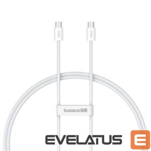 Kabelis Baseus  Baseus Superior Series ll USB-C - USB-C 30W 480Mb/s cable 1m - white 
