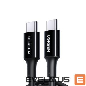 Kaabel Ugreen  US300 USB-C / USB-C cable 480Mb/s 5A 1m Black