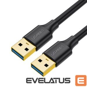 Kabelis Ugreen  Ugreen US128 10371 USB-A 3.0 / USB-A 3.0 5Gb/s cable 2m - black 