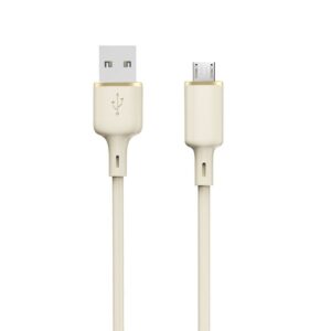 Cits mobilo telefonu aksesuārs Dudao  Dudao L7SM USB-A - micro USB cable 5A 1m - beige 