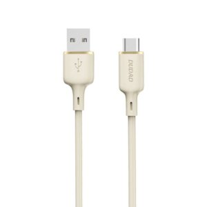 Cits mobilo telefonu aksesuārs Dudao  Dudao L7SC USB-A - USB-C cable 5A 1m - beige 