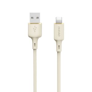Cits mobilo telefonu aksesuārs Dudao  Dudao L7SL USB-A - Lightning 5A cable 1m - beige 
