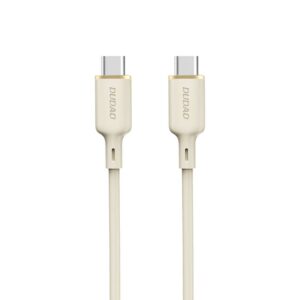 Cits mobilo telefonu aksesuārs Dudao  Dudao L7SCC USB-C - USB-C cable 100W 1m - beige 