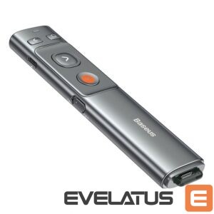 Kiti Baseus  Baseus Orange Dot Wireless Presentation Laser Pointer - Gray (without batteries) 