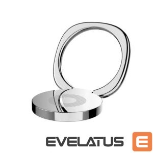 Auto holder Baseus  Baseus Privity Ring holder / ring with stand function - silver 