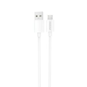 Kabelis Dudao  Dudao L4SM USB-A / micro USB cable 2A 1m - white 