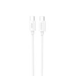 Kabelis Dudao  Dudao L4C USB-C / USB-C 30W Cable 1.2m - White 
