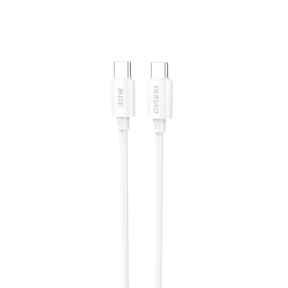 Adapteris Dudao Dudao L4C USB-C / USB-C 30W 2m Cable - White