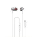 Vadu austiņas Dudao  Dudao X1PROT In-Ear Wired USB-C Headphones 1.2m - White 