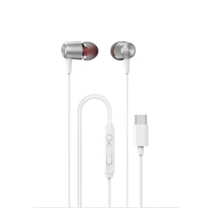 Vadu austiņas Dudao  Dudao X1PROT In-Ear Wired USB-C Headphones 1.2m - White 