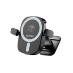 Авто держатель Dudao  Dudao FW11 Car Phone Holder with 15W Inductive Charger for Air Vent/Cockpit - Black 