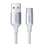 Kabelis Ugreen  Ugreen US288 60131 USB-A / USB-C QC 3.0 3A 1m cable - white White