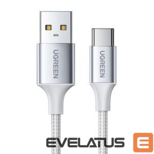 Kabelis Ugreen  Ugreen US288 60131 USB-A / USB-C QC 3.0 3A 1m cable - white White