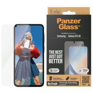 Kitas telefono priedas Panzer Glass  PanzerGlass Ultra-Wide Fit tempered glass with positioner for Samsung Galaxy A35 5G 