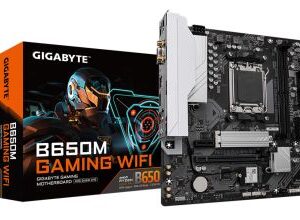 Материнская плата для процессоров Intel Gigabyte  Pamatplate Gigabyte B650M GAMING WIFI6E 1.2 